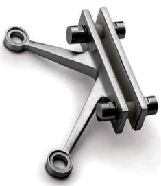 2 WAY 90 DEGREE SPIDER WITH FIN